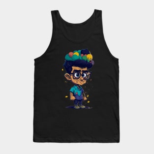 I Think You Should Leave Caricature Art Tank Top